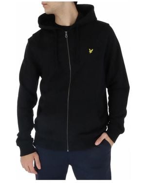Lyle & Scott Zip-Throughs - Negro