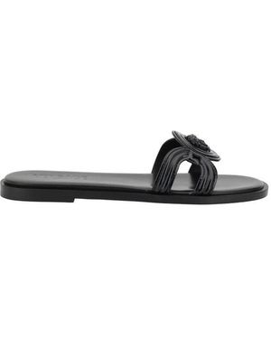 Versace Sliders - Black