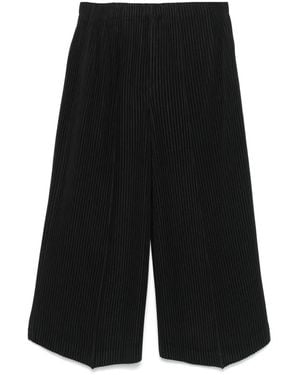 Issey Miyake Wide Trousers - Nero
