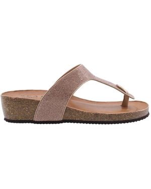 Scapa Flip Flops - Brown