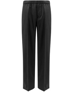 Seven Gauge Straight Trousers - Black