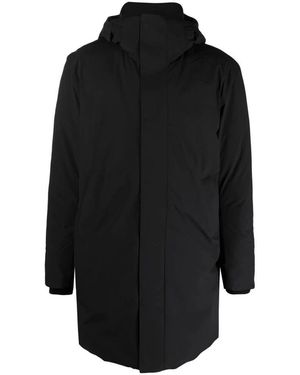 J.Lindeberg Schwarze daunenparka jacke