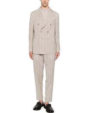 L.B.M. 1911 Double Breasted Suits - Neutre