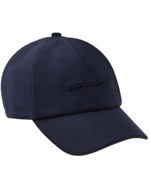 Jacob Cohen Accessoires ,Blauw ,Wol Baseball Cap S4398 Y98