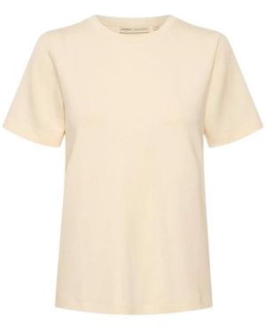 Inwear Tops ,Polyester Karmen T-Shirt - Naturel