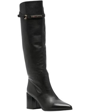 ADRIANNA FERETTI Heeled Boots - Black