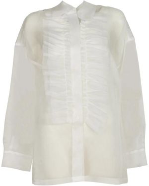 P.A.R.O.S.H. Shirts - White
