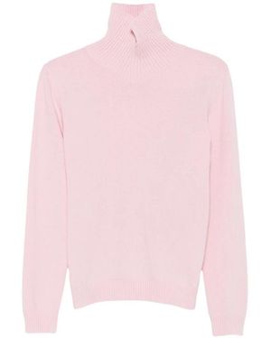 Jil Sander Rollkragenpullover - Pink