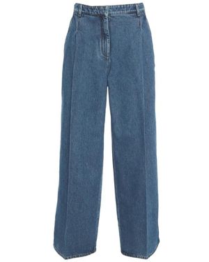 N°21 Wide Jeans - Bleu