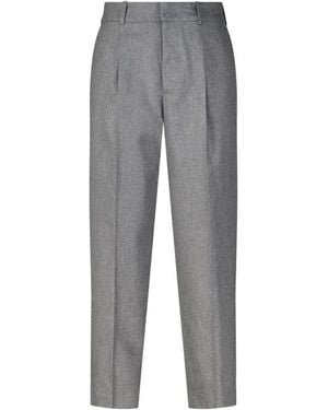 PT Torino Straight Trousers - Grigio