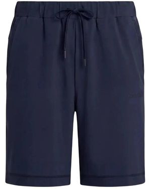 Calvin Klein Korte Broeken ,Blauw Nights Short