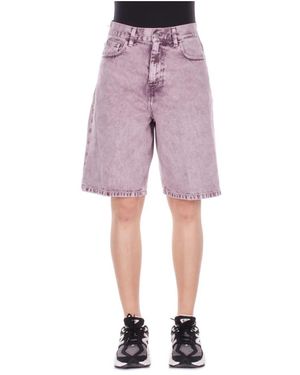 Carhartt Denim Shorts - Purple