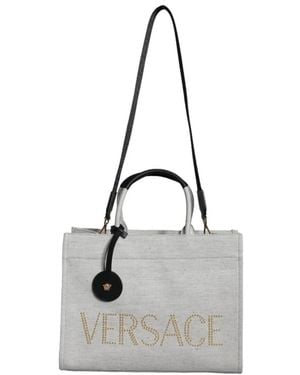 Versace Tote Bags - Gris