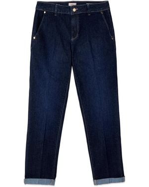 Oltre Rinse Denim Chino Jeans - Blau
