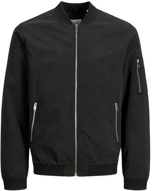Jack & Jones Bomber Jackets - Black