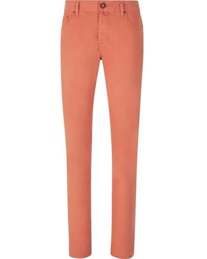 Jacob Cohen Slim-Fit Jeans - Rood