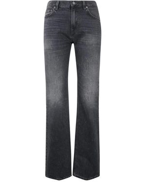 Haikure Boot-Cut Jeans - Blue