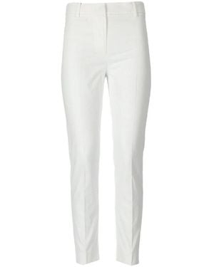 Weekend by Maxmara Slim-Fit Pants - White