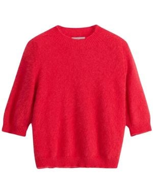 Roberto Collina Round-Neck Knitwear - Rojo