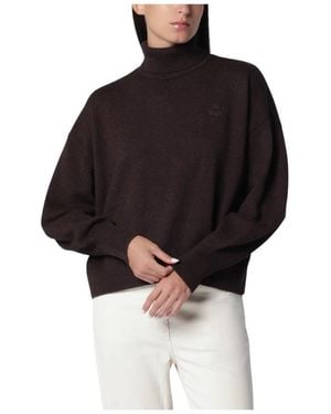 Isabel Marant Truien & Vesten ,Bruin ,Katoen Nasha Pullover - Zwart