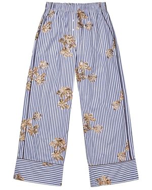 Munthe Wide Trousers - Azul