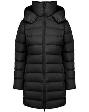 Bomboogie Jassen ,Zwart ,Polyester Lange Winterparka
