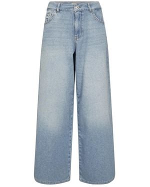 Mos Mosh Wide Jeans - Azul