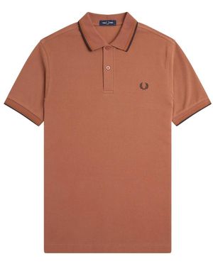 Fred Perry Polo Shirts - Marrón