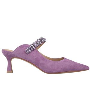 Alma En Pena. Schoenen Met Hak Teen Verzachter - Paars