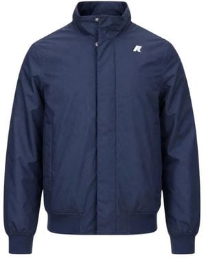 K-Way Bomber Jackets - Azul