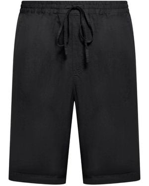120% Lino Casual Shorts - Black