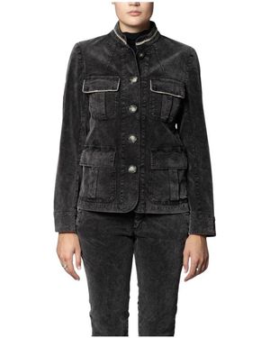Mason's Denim Jackets - Black