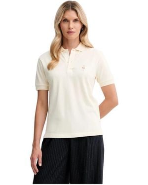 Bally Polo Shirt Met Logo-Borduring - Wit