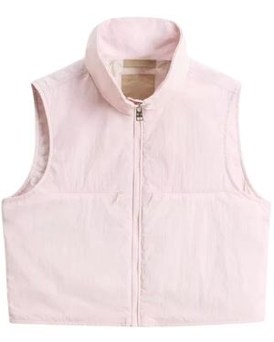 Woolrich Layering Weste - Pink
