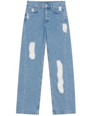 Moschino Straight Jeans - Bleu