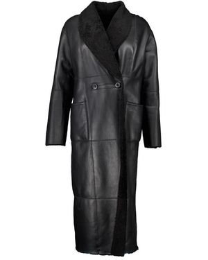 Alter Ego Double-Breasted Coats - Negro