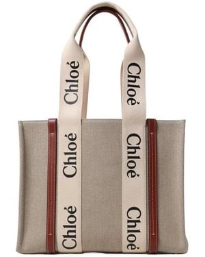 Chloé Tassen ,Tote Bags - Bruin