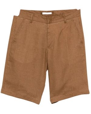Entre Amis Casual Shorts - Marrón