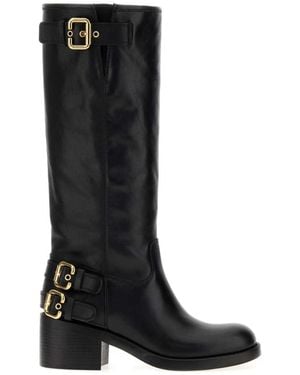 Chloé Heeled Boots - Nero