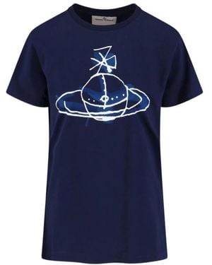 Vivienne Westwood T-Shirts - Blue