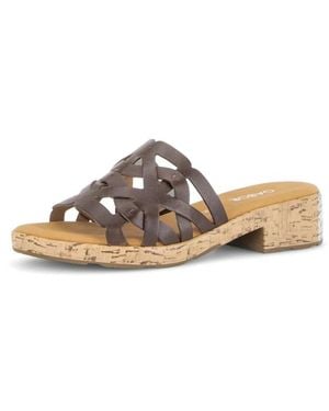 Gabor Platform Sandaal - Bruin