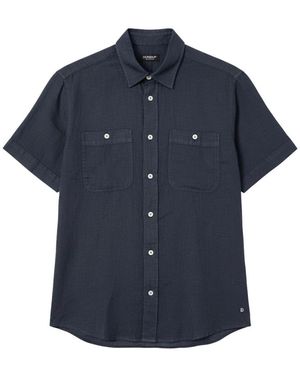 Dondup Short Sleeve Shirts - Blue