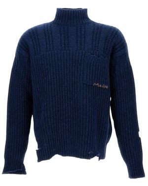 Marni Turtlenecks - Blue
