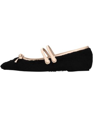 N°21 Ballerina Shoes - Black