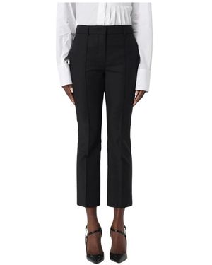 Sportmax Rechtvallende Broek - Zwart