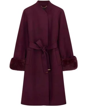 Marciano Belted Coats - Morado