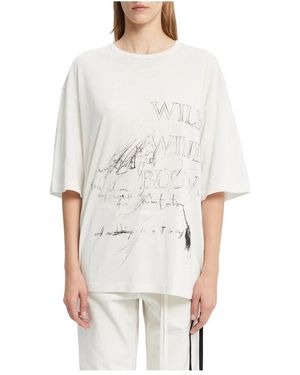 Ann Demeulemeester T-Shirts - White