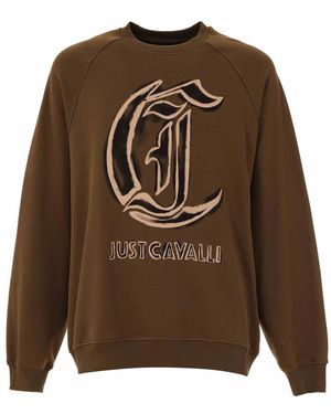 Roberto Cavalli Sweatshirts - Marrón