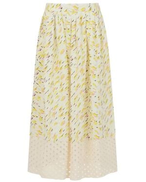 Marni Midi Rok - Naturel