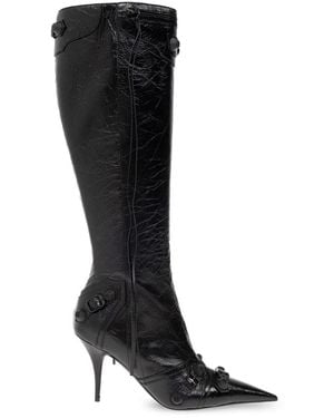Balenciaga 90Mm Cagole Boots - Black